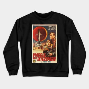 Classic Science Fiction Movie Poster - Spaceways Crewneck Sweatshirt